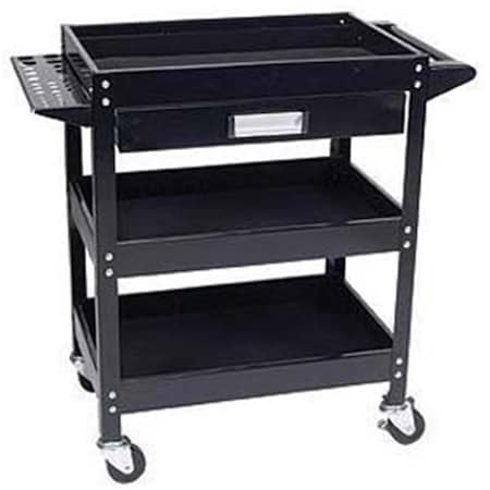 Performance Tool Service Cart with Tool Holder- Bins and Drawer PMW54006